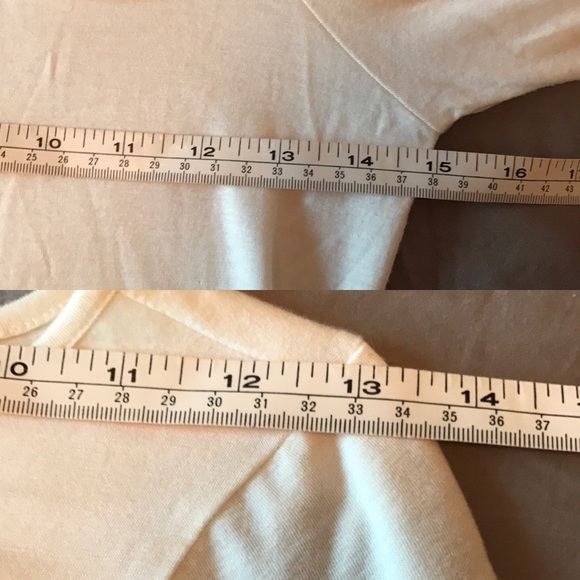 🌟DESIGN HISTORY White 3/4 Sleeve Top, Small - Picture 6 of 8